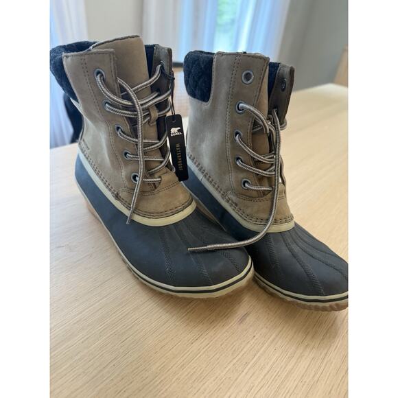 NWT Sorel Women's Slimpack III Lace Winter Waterproof Rain Snow Boots size 8.5 - Picture 3 of 6